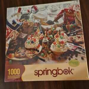 1000 Piece Springbok Harley Davidson  Jigsaw Puzzle- New